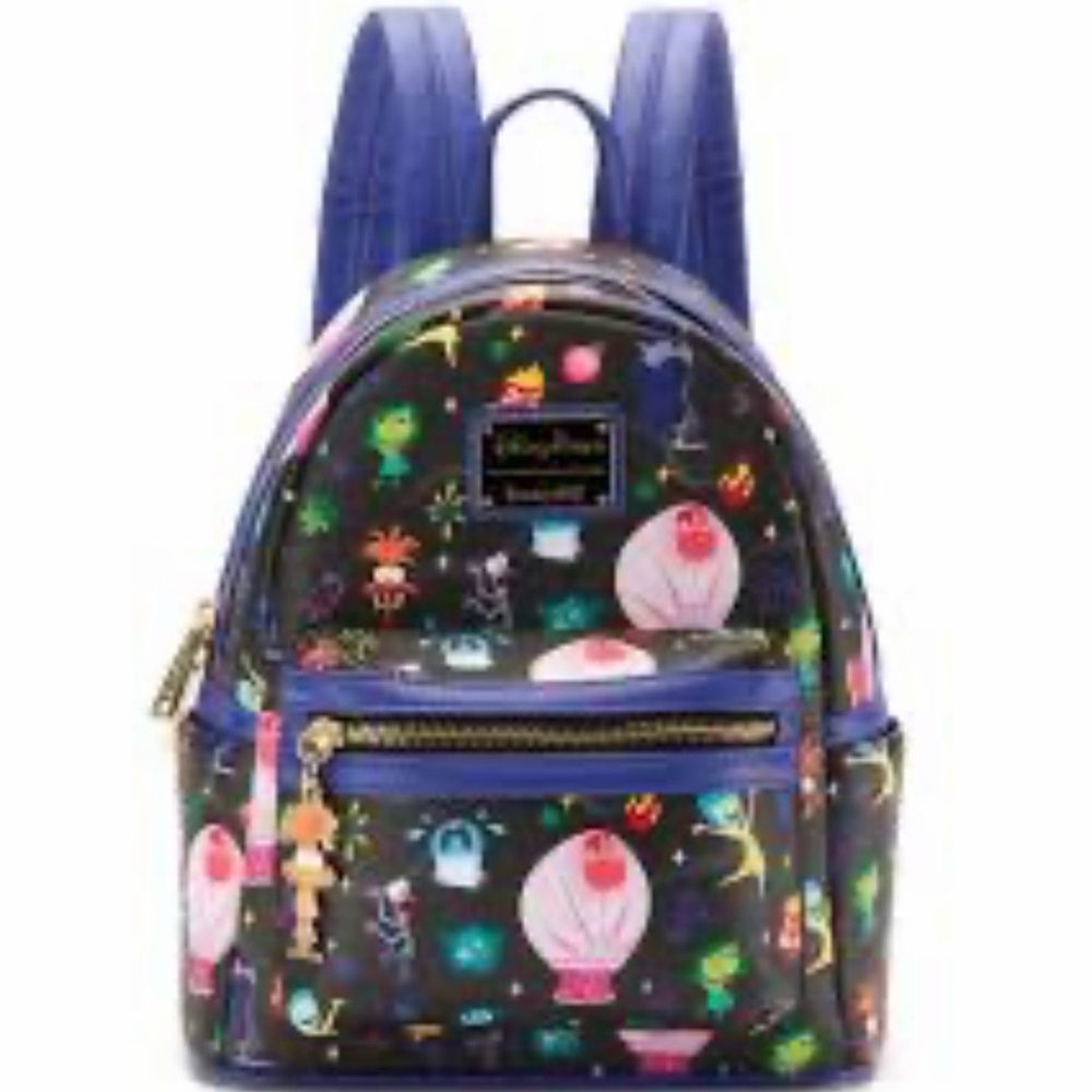 Loungefly Disney Inside Out Backpack Hard  Tag new!